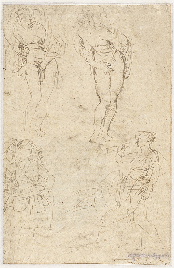  彼得·保罗·鲁本斯 Peter Paul Rubens——素描习作1